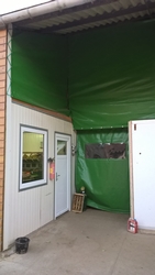 Bâche toiture tonnelle